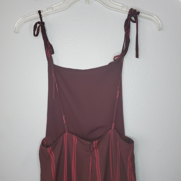 Forever 21 striped culotte jumpsuit Sz S - Picture 6 of 8